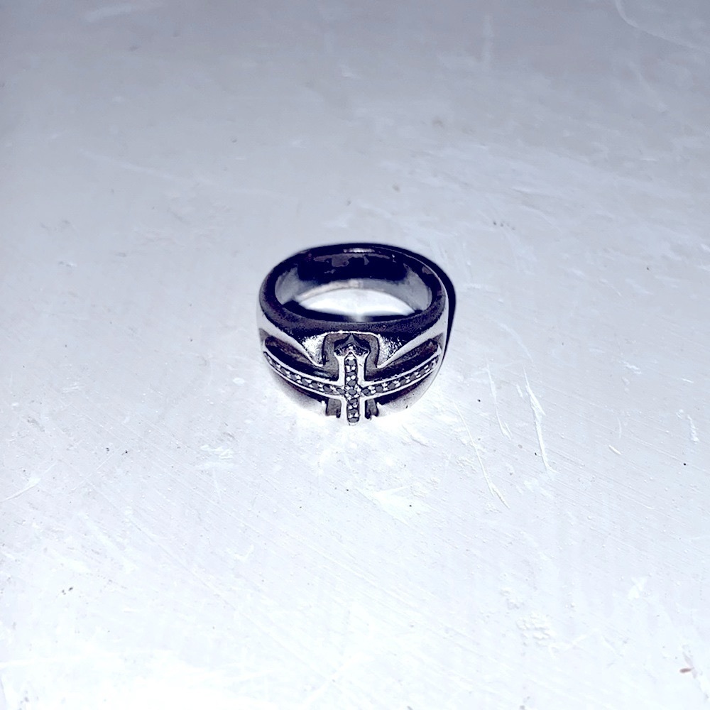 1/1 Black Diamond Sterling Silver Ring 💍 ‘Midnight Market’ size 12​​​​​